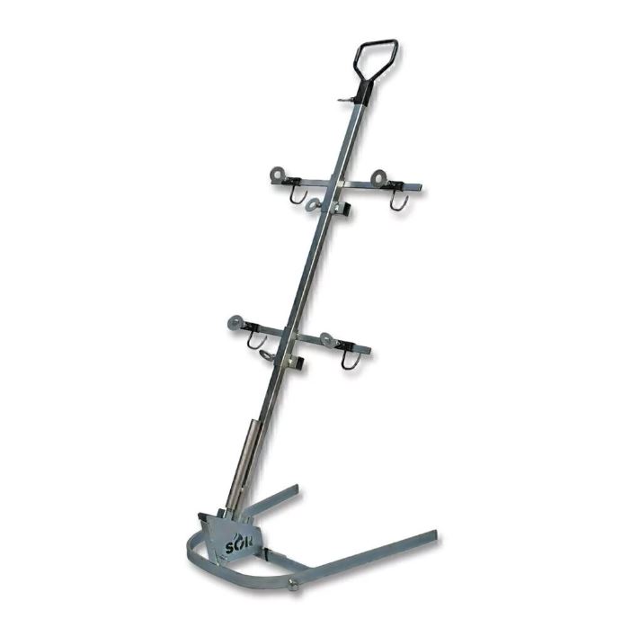 Estaca Cruz Hierro Galvanizado 110 cm Regulable