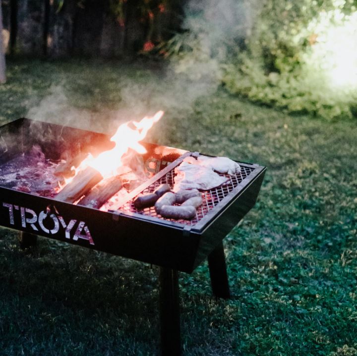 Fogonero Apolo Rectangular con Patas