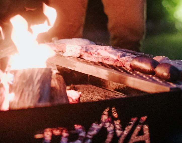 Fogonero Apolo Rectangular con Patas