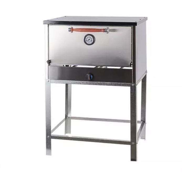 Horno A Gas Pizzero 12 Moldes Acero Inoxidable