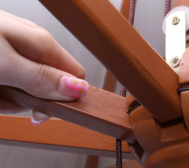 Sombrilla Estructura de Madera  2,5m ø color crudo liso