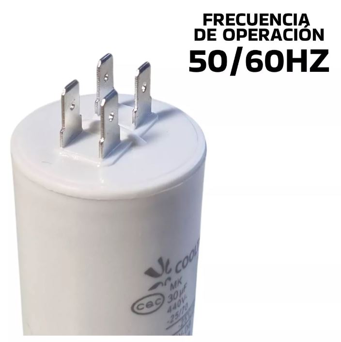 Capacitor Permanente 30 Mf 440 V 