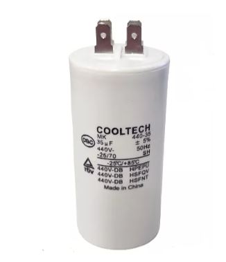 Capacitor Permanente 35 Mf 440 V