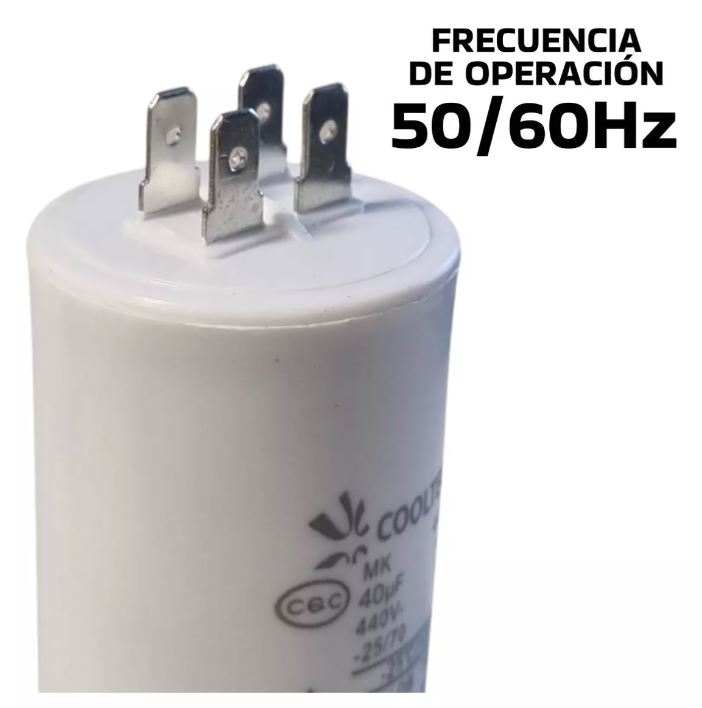 Capacitor Permanente 40 Mf 440 V