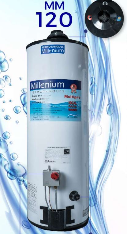 Termotanque Multigas 120 lts
