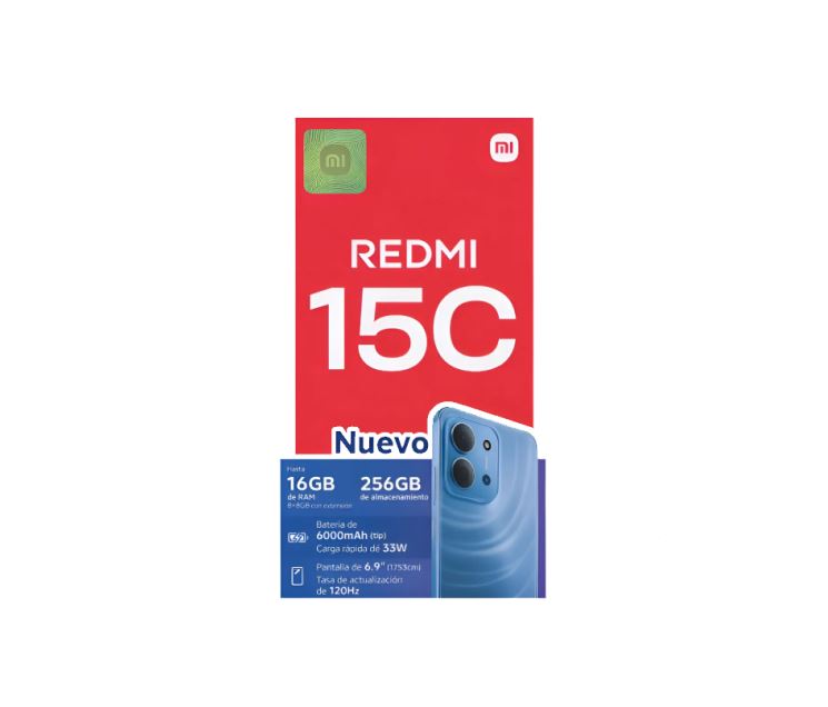 Celular Xiaomi Redmi 15c 8gb Ram 256 Gb Dual Sim.