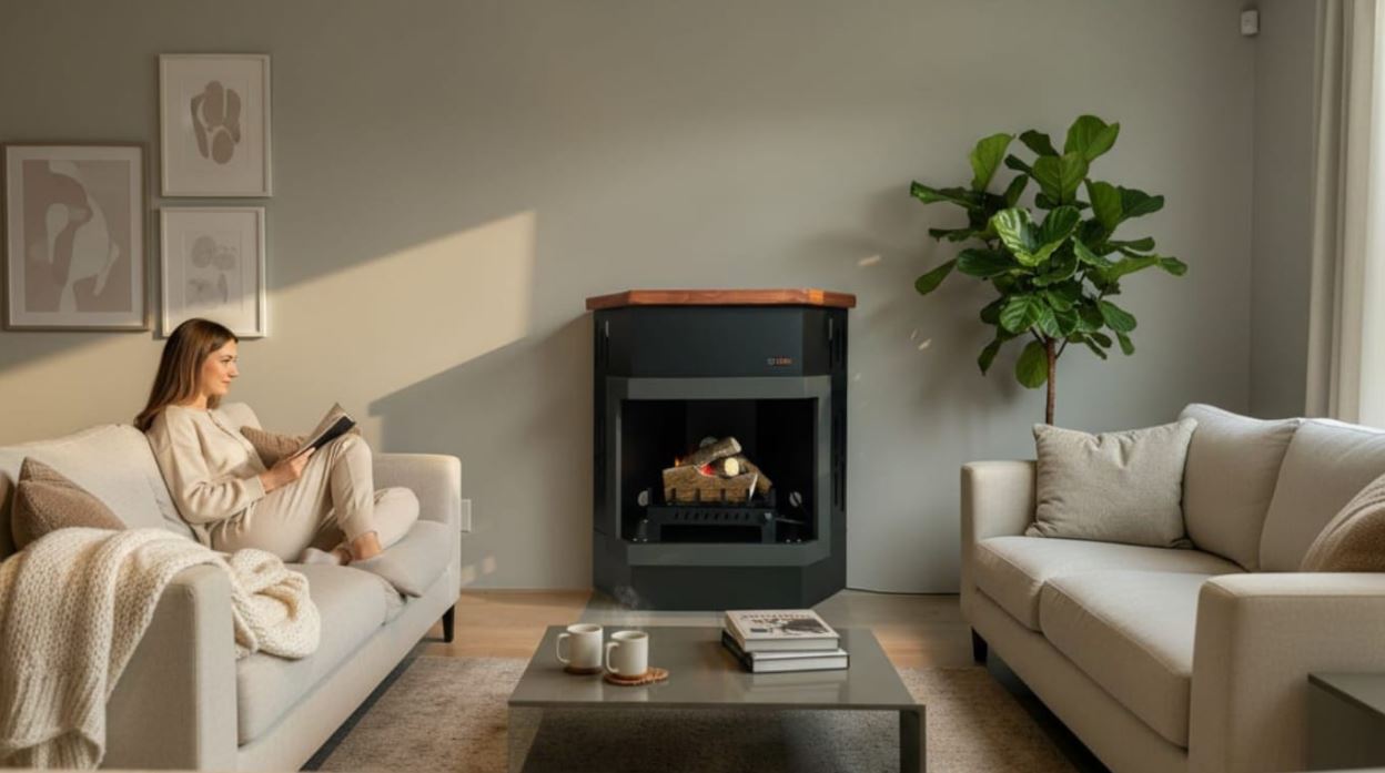 Kamin Frontal