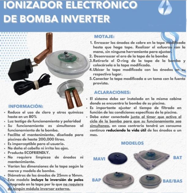 Ionizador Electronico Con Tapa Vulvano BAE