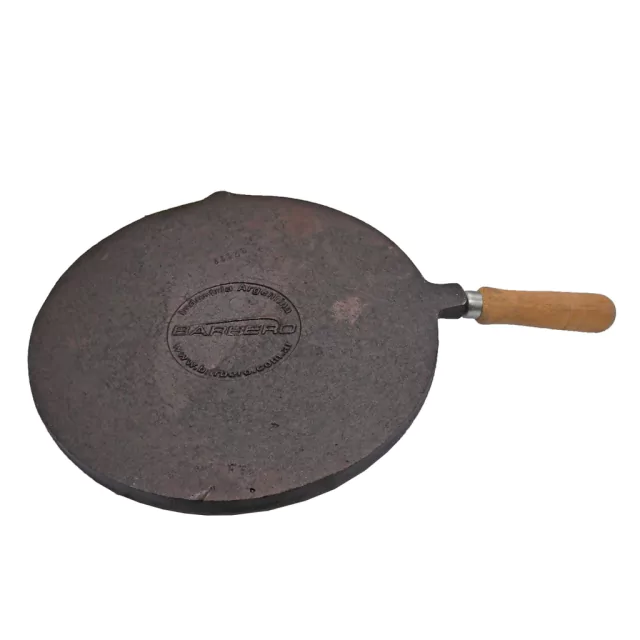 Plancha Lisa Redonda 27 cm BARBERO