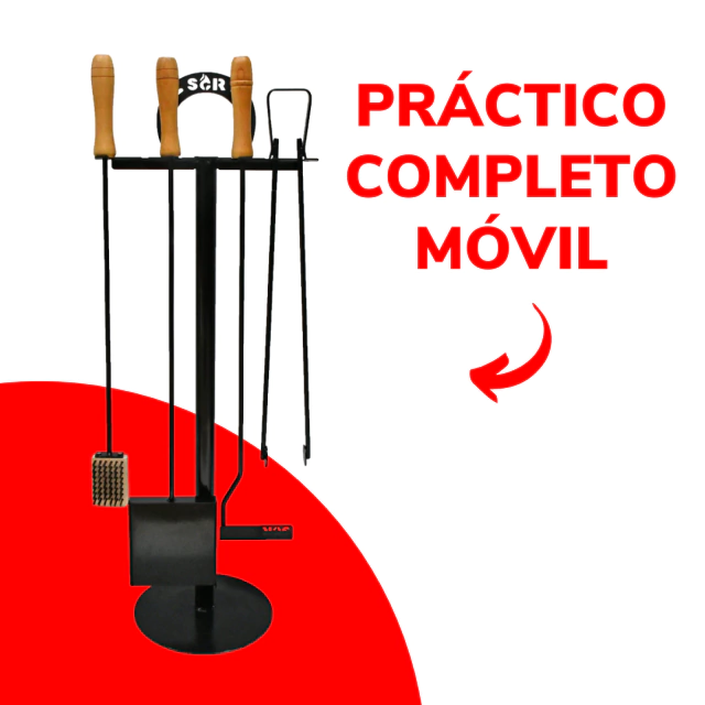 Soporte + kit x 4