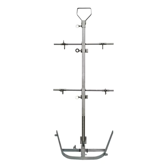 Estaca Cruz Acero Inoxidable 110 cm Regulable