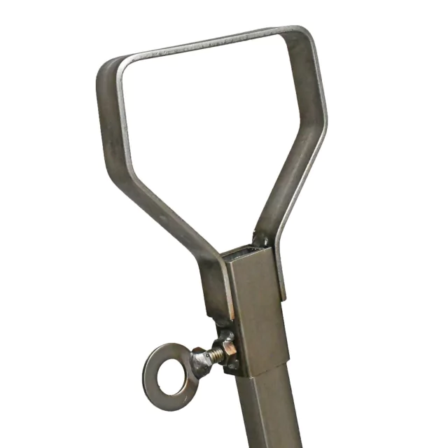 Estaca Cruz Acero Inoxidable 110 cm Regulable
