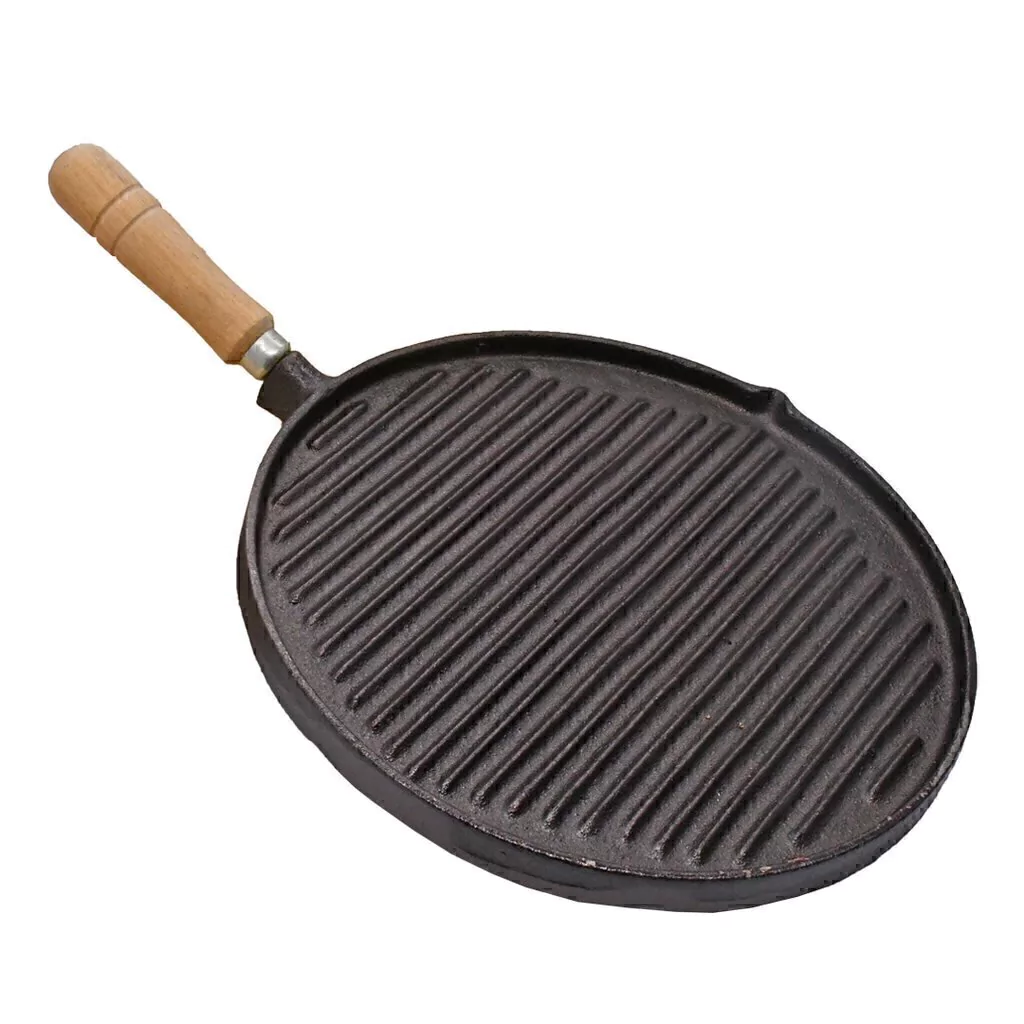 Plancha Grillada Redonda 27 cm BARBERO - SO | Jotaté Climatización