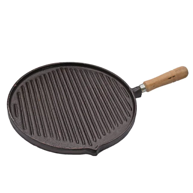 Plancha Grillada Redonda 27 cm BARBERO