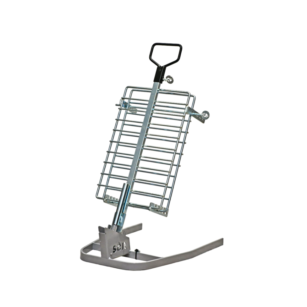 Estaca Libro Hierro Galvanizado 45 x 30 cm