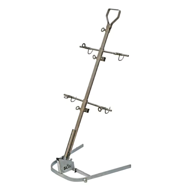 Estaca Cruz Acero Inoxidable 80 cm Regulable