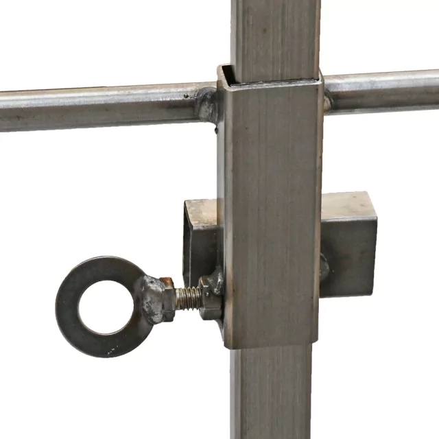 Estaca Cruz Acero Inoxidable 80 cm Regulable