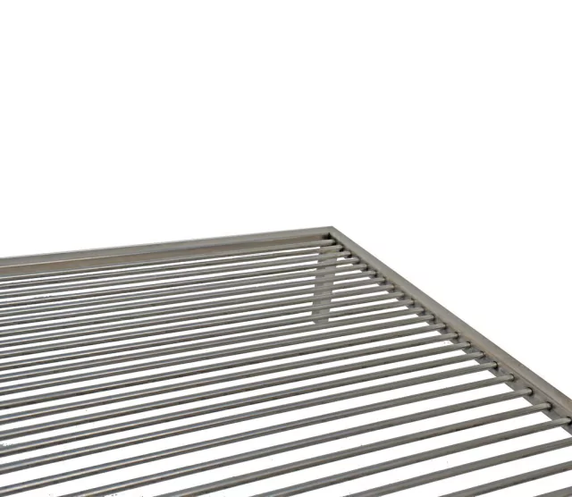 Parrilla Flotante De Acero Inoxidable 120 x 60 cm