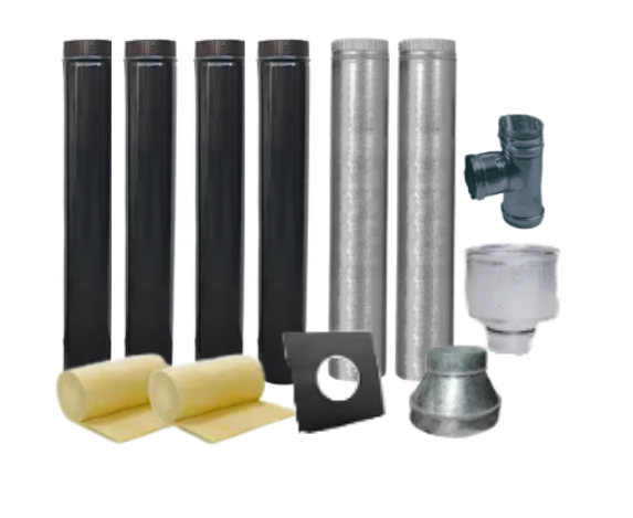 Kit De Instalación Estufa A Pellet Electrónica - ECO FLAME | Jotaté Climatización