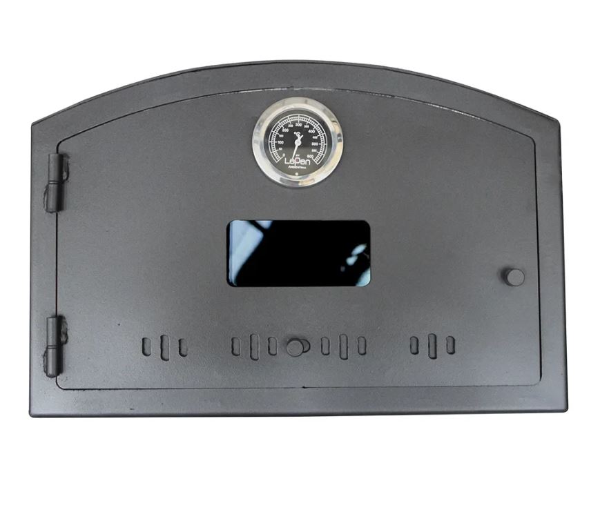 Puerta Para Horno Con Pirómetro Y Visor