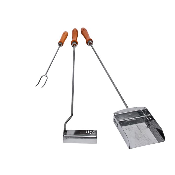 Kit Parrillero x 3 Acero Inox. 304.   - SO | Jotaté Climatización