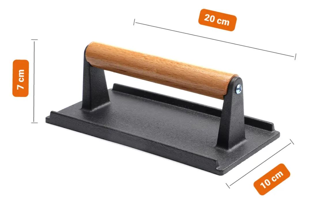 Prensa Smasher Rectangular Hierro.