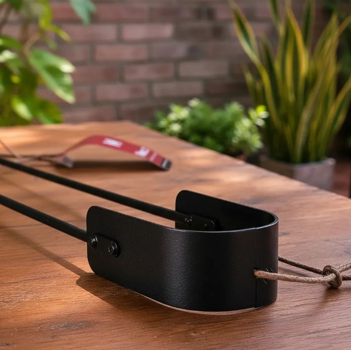 Pinza Para Carbón O Leña De Hierro.