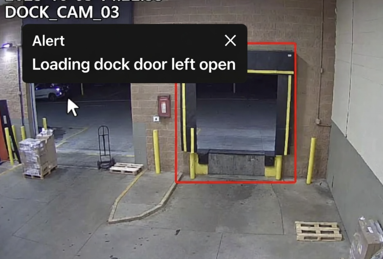 Open Loading Dock Doors