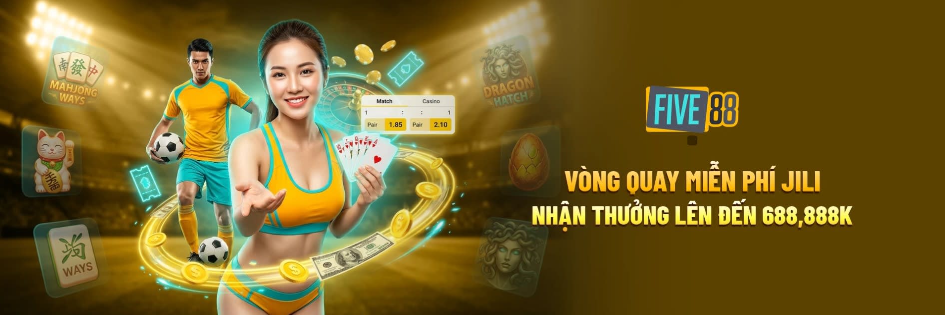 FIVE88 🚀 Đăng Ký Nhận 88K – Khám Phá Game Hot Ngay