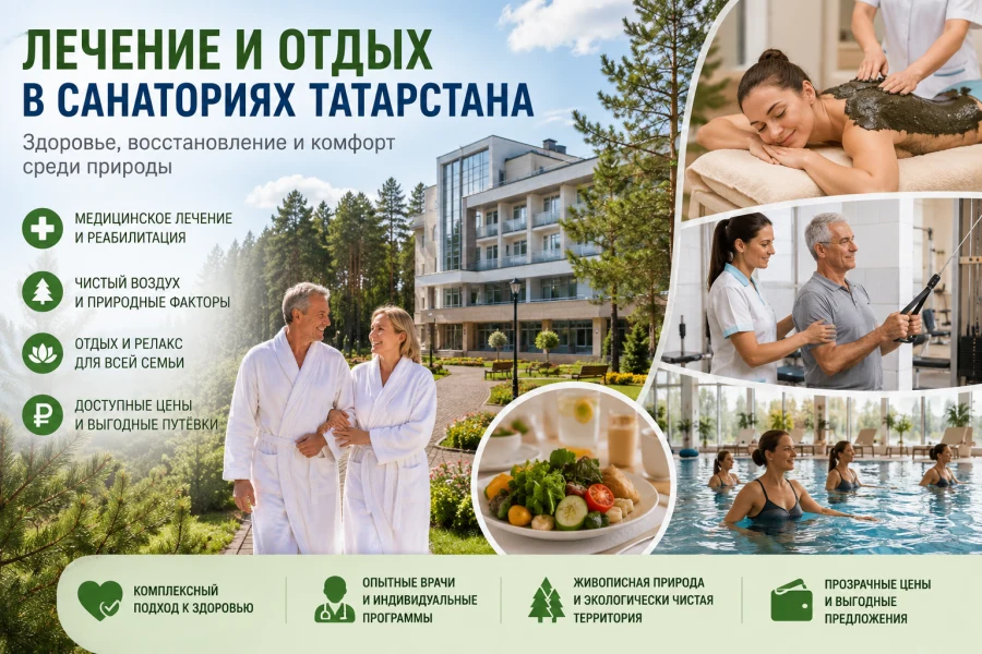 Санаторно-курортное оздоровление под контролем опытных врачей