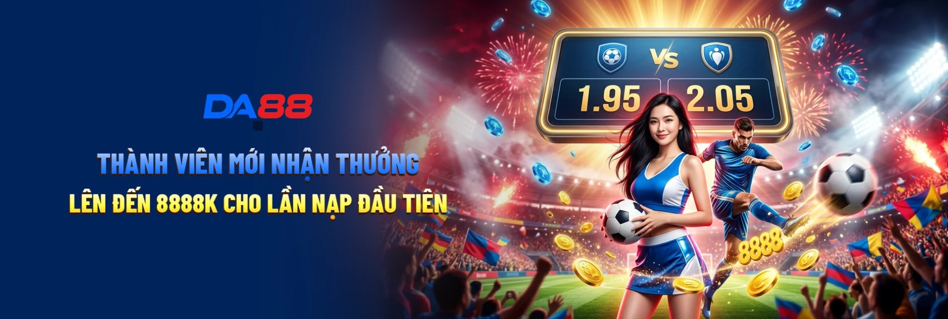 DA88 🎯 Link Vào Nhanh 2026 – Sảnh Game Đa Dạng, Nhận 88K Ngay