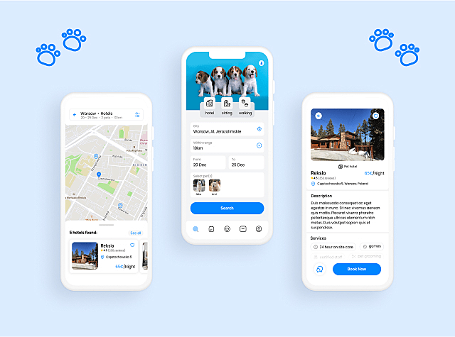 Pawsy - UI/UX case study