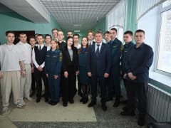 В рамках рабочего выезда в Соликамск губернатор Пермского края Дмитрий Махонин посетил Соликамский автодорожно-промышленный колледж.