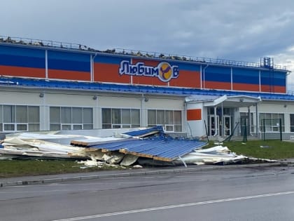 В ФОК «Любимов» в Прикамье восстановили сорванную ветром крышу