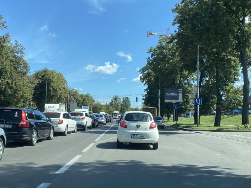 Львів - перехрестя вул.Липинського - вул.Миколайчука, ст.А