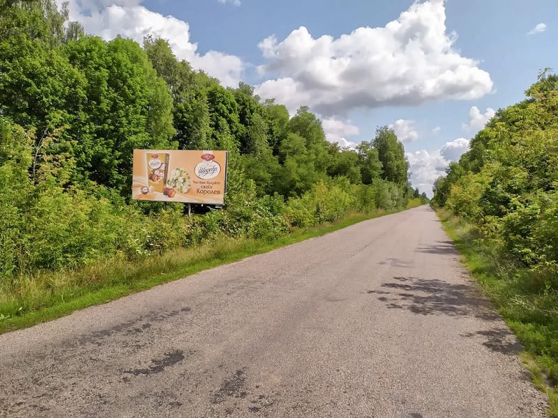 Борзна - виїзд із міста