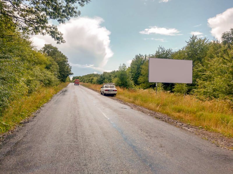 Деражня - в'їзд у місто