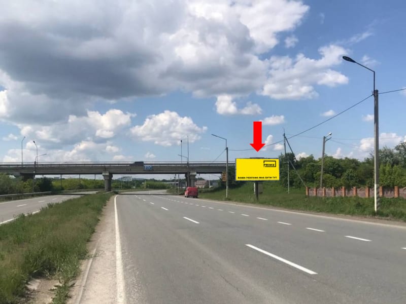 Траса - Траса Житомир-Чернівці Н03, с.Магала, перед виїздом на об'здну, в'їзд в Чернівці