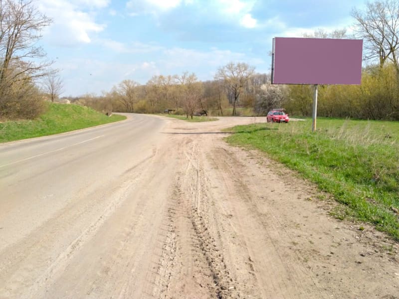 Чортків - в'їзд з боку Бучачі