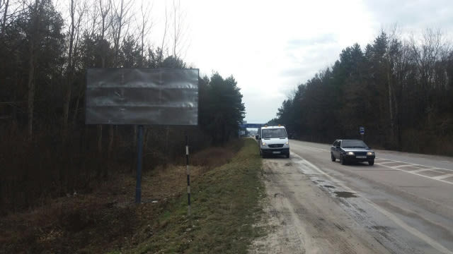 Львів - Траса М-10, Західний обхід, біля Фуджікури, в сторону смт. Рудно