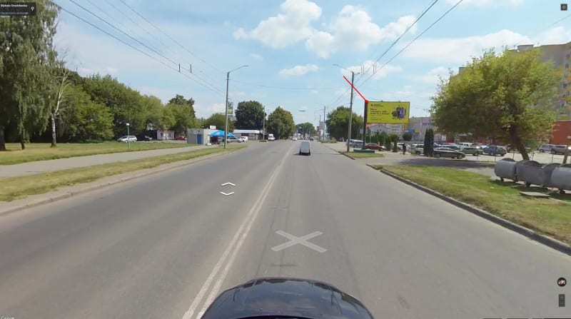 м.Хмельницький - пр-т.Миру - Старокостянтинівське шосе (меморіал слави)