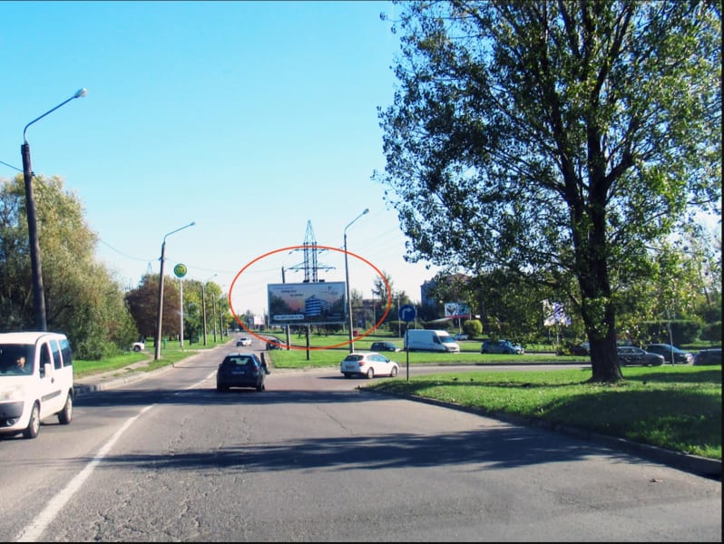 Львів - вул. Луганська -  Стрийська (перед мостом вул. Стрийська - до вул. Зеленої)