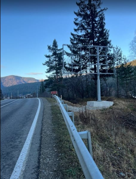 Татарів (Буковель) - вул. Незалежності напрямок від Буковелю до Микуличин виїзд із Татарова
