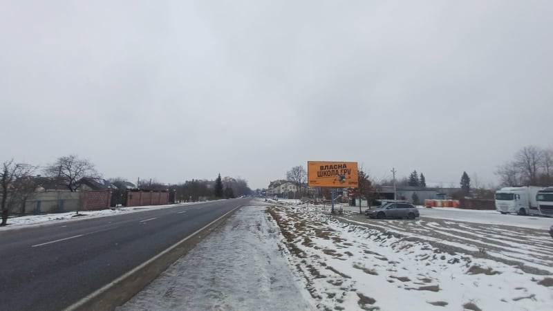 Богородчани - траса Богородчани-Гута біля заправки ОККО