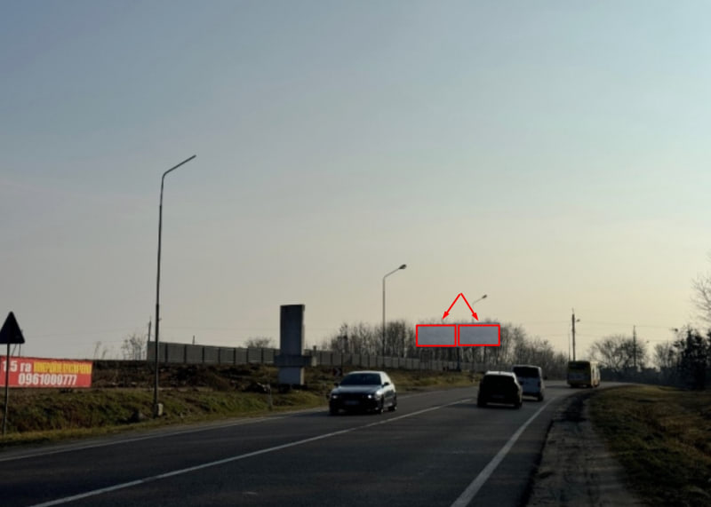 Луцьк - Володимирська_в'їзд в місто. Можна обирати одразу обидві площини, можна по одній.