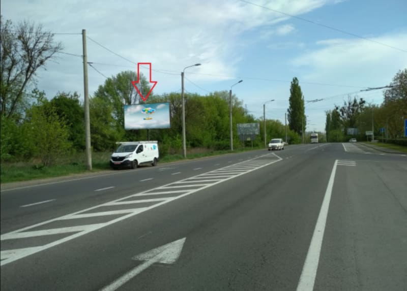 Луцьк (Гірка Полонка) - Львівська_поворот до цукрового заводу_в'їзд