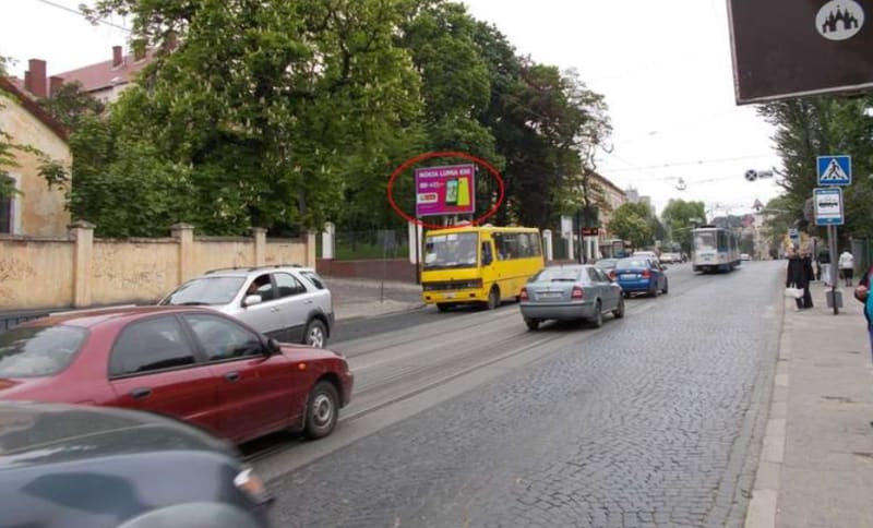 Львів - Личаківська - Рєпіна (напрям із центру)