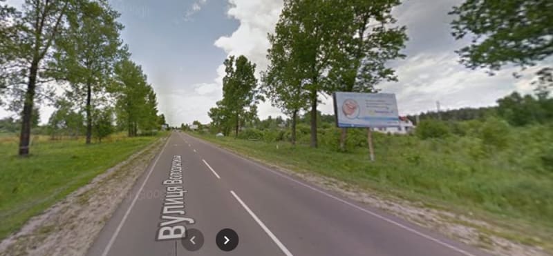 Любомль - м. Любомль, вул. Володимирська  (вїзд у місто із сторони Ковеля) 