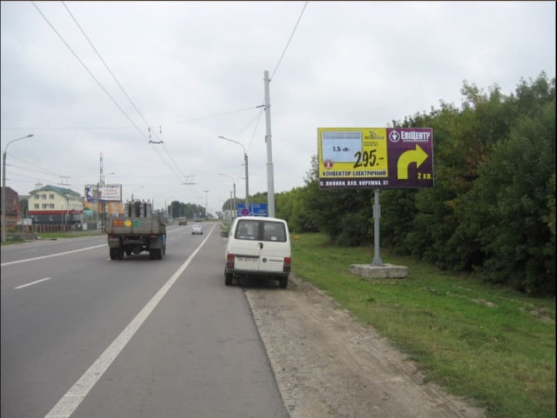 м.Луцьк - Рівненська_в'їзд в місто_300м до кільця біля Епіцентру