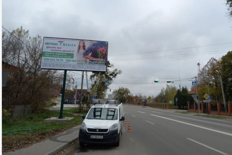 Боярка - м. Боярка,  перехрестя вул. Магістральна / вул.С. Петлюри, поворот на Тарасівку
